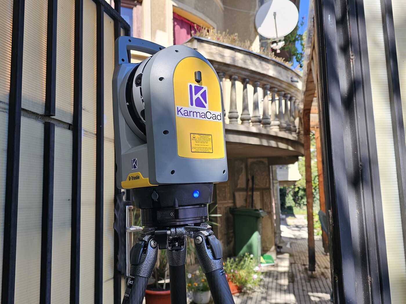 Scanare laser 3D clădire